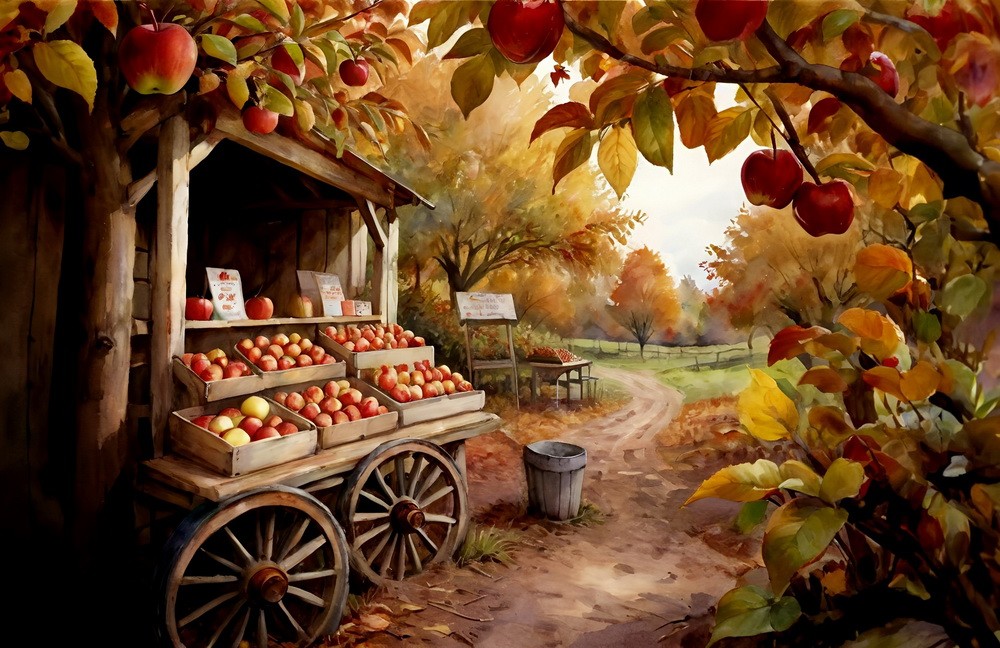 Backdrop "Apple Feast of the Saviour"