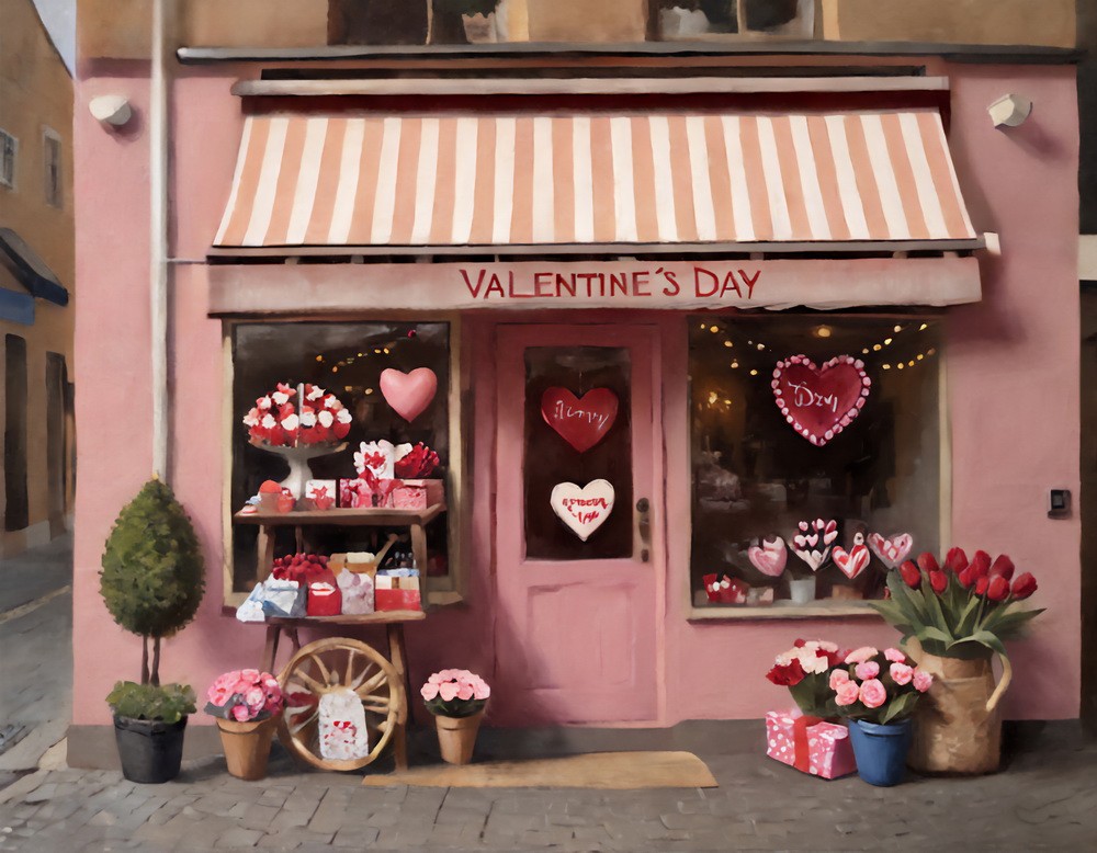 Backdrop "Valentine's Day"