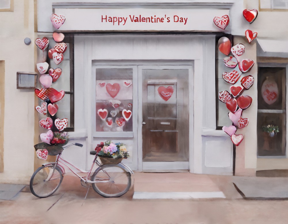 Backdrop "Valentine's Day"