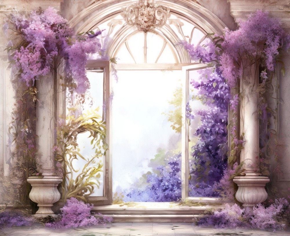 Backdrop "Spring songs"