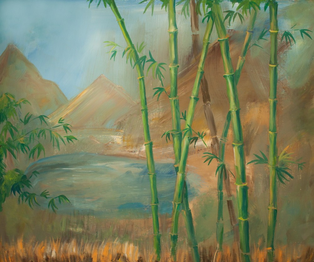 Backdrop "Bamboo"