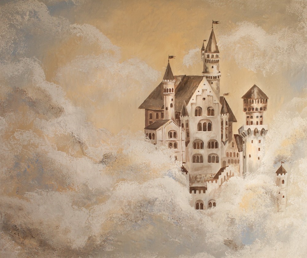 Backdrop "Cloud castle"