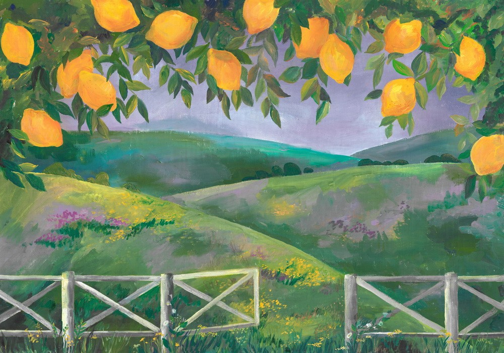 Backdrop "Lemons"