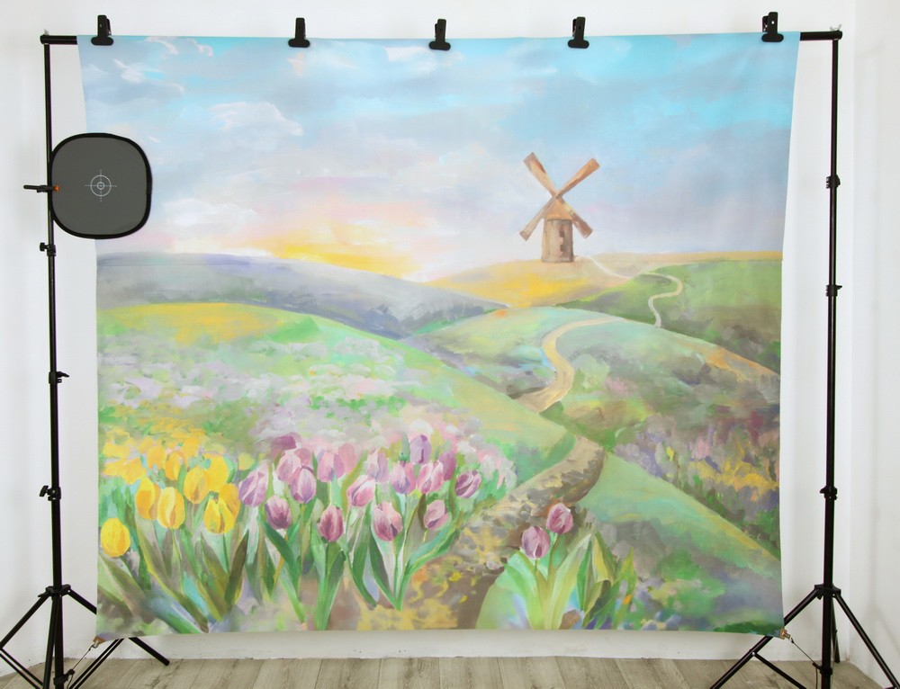 Backdrop "Tulips"