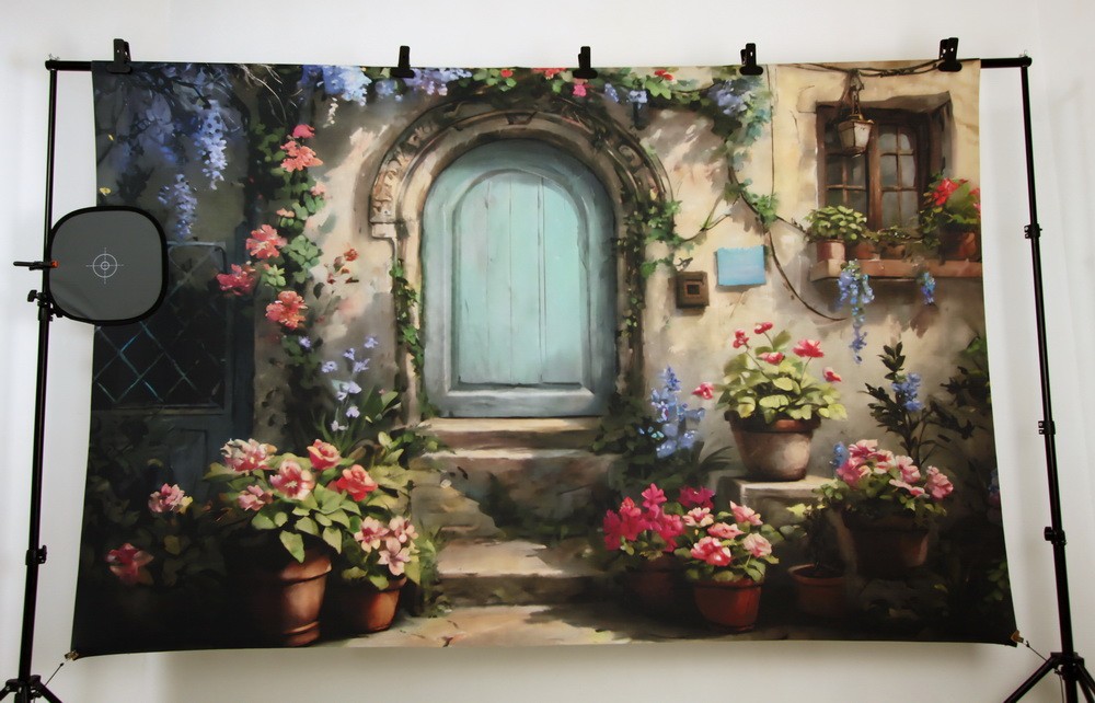 Backdrop "Spring door"