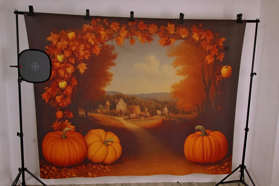 Backdrop "Road to autumn"