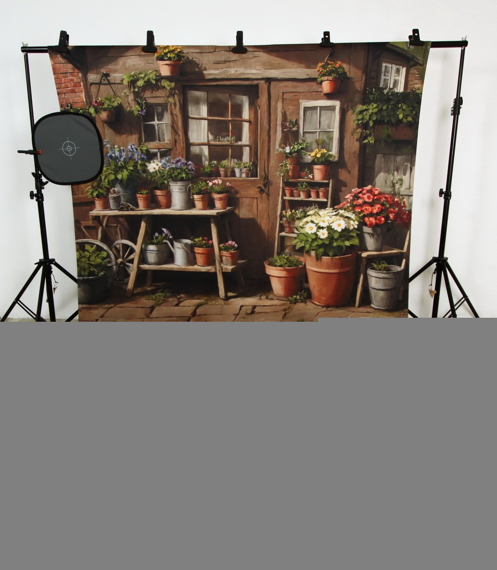 Combined backdrop "Grandma shed"