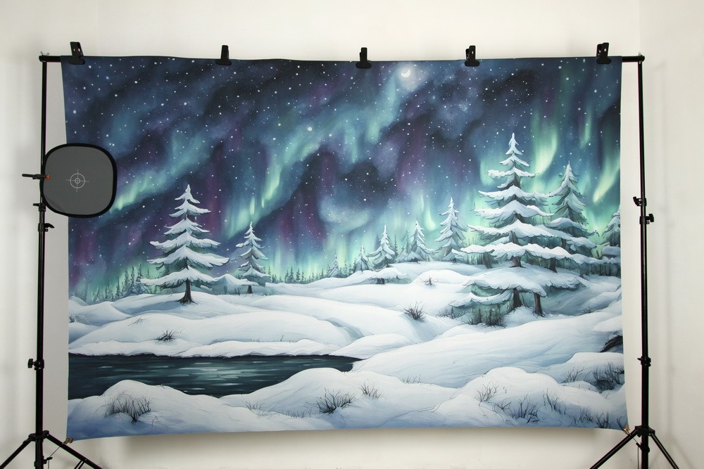 Backdrop "Nothern lights"