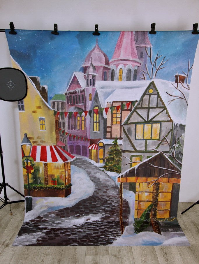 Backdrop "Magic town"