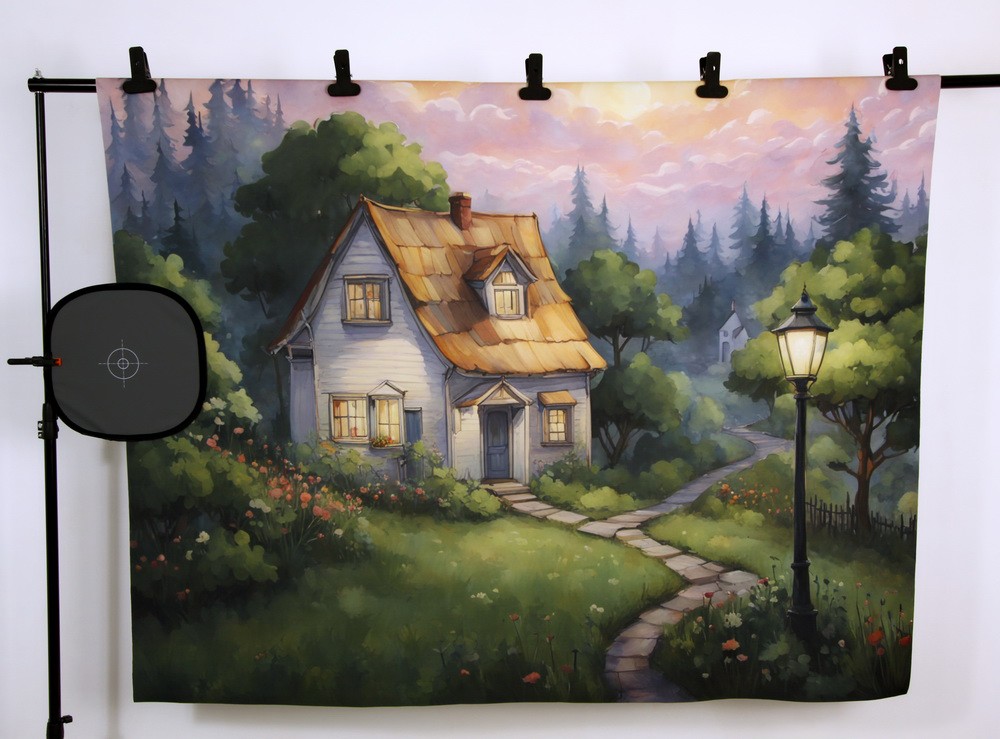 Backdrop "Hobbit's house"